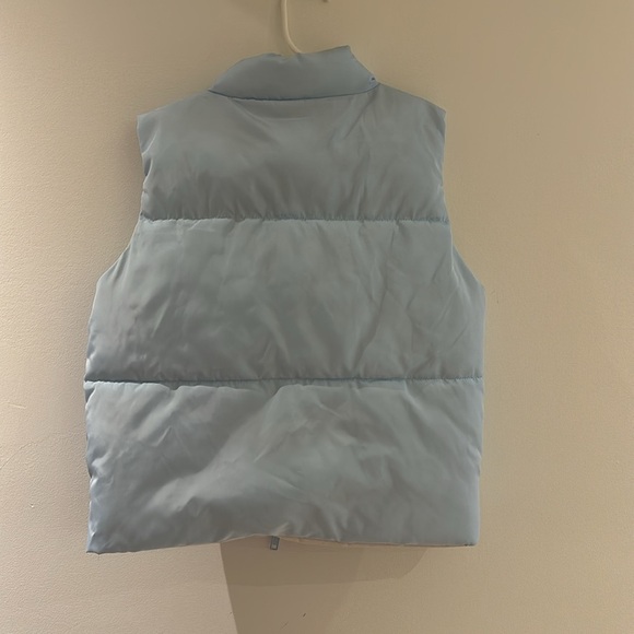 Light Blue Puffer Vest - Picture 6 of 6